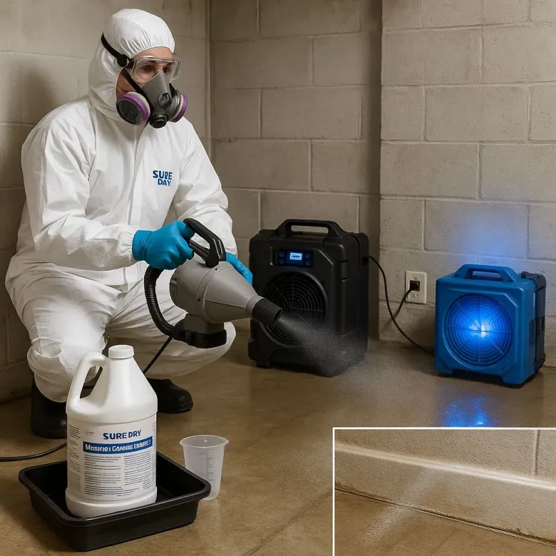 Sanitization and Odor Removal process in Pasco County, FL