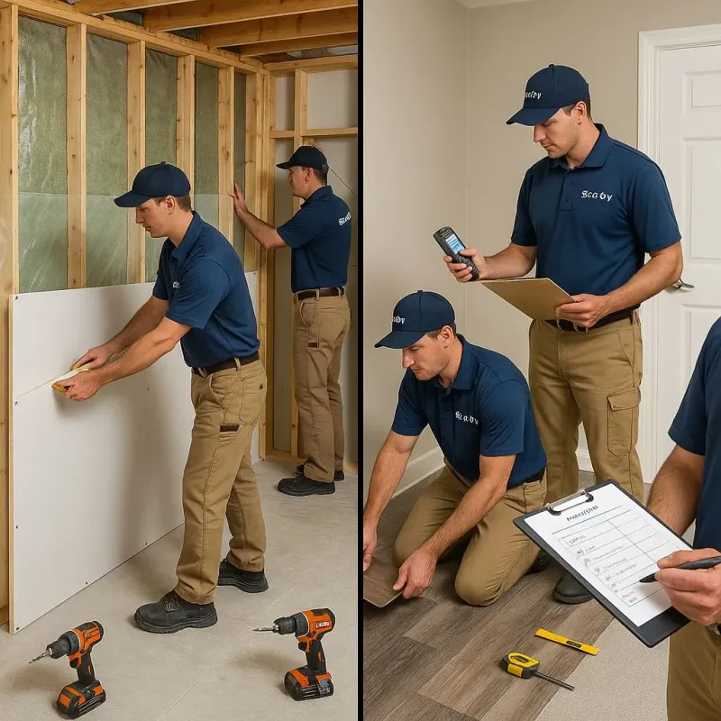 Repairs and Reconstruction process in Pasco County, FL